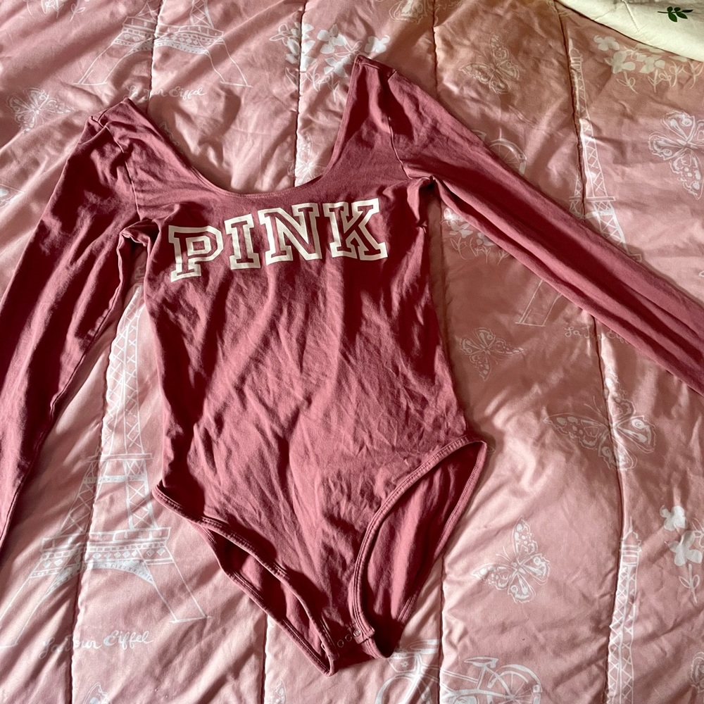 BNWOT VS PINK Bodysuit. Size small